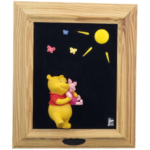 Winnie the Pooh with Piglet wall art friends spells 2 - JIe Gantofta Sweden